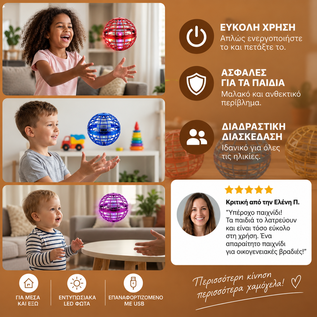Μαγική Αιωρούμενη Μπάλα Αέρα